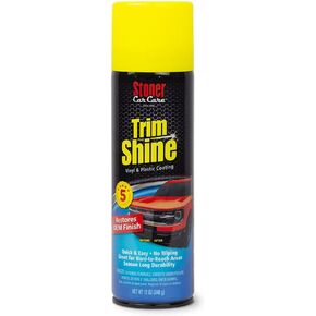 Stoner Car Care 91034-2PK 12-Ounce Trim Shine Protectant Aerosol Restores Dull or Faded Interior and Exterior Plastic Renew Bumpers, Running Boards, and More, Pack of 2