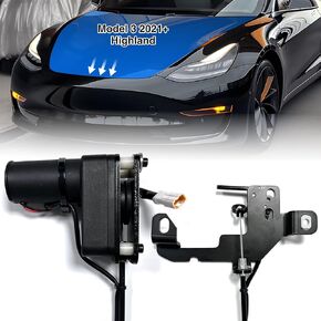 Power Frunk لطراز Tesla 3 غطاء صندوق السيارة الأمامي ذو الإغلاق التلقائي بالشفط الكهربائي، إغلاق ناعم، قفل تلقائي أقرب إلى المرتفعات 2024 2023 2022 2021 (غير مناسب للطراز 3 2019 2020)