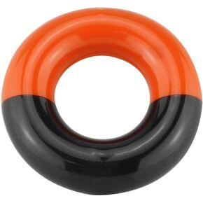 DGZZI Swing Ring Black and Orange Golf Club Warm Up Swing Donut Weight Ring Training Practice Aid Tool