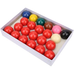 22Pcs Snooker Balls, Billiard Balls Set Suitable for Official Game Ball/British Billiard, 52.2mm/2.1in
