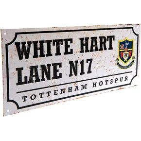 Tottenham Retro Street Sign - Multi-Colour,18.00 x 40.00 cms