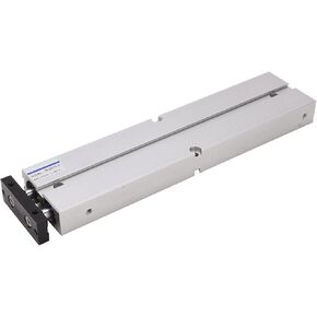 Pneumatic Cylinder,Air Cylinder Pneumatic Cylinder Double Acting Rustproof Aluminum Alloy TN16 0.1-0.9MPa 10-200mm(TN16X175-S)