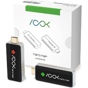 Wireless HDMI Transmitter and Receiver 1080P 60HZ, Wireless HDMI Extender Kit,Plug and Play,131ft Full HD Extender Streaming Video Audio for Smartphone/Laptop/PC to TV/Monitor/Projector- Ask Nano