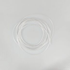 3 Meters(9.87 Ft) Length Food Grade Silicone Tubing (1mm X 2mm) for Home Brewing,Bear Wine Making,Aquarium,Peristaltic Pump - High and Low Temperature Resistance
