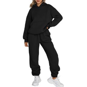 Trendy Queen Sweatsuits Women 2 Piece Outfit Two Piece Lounge Sets Hoodies and Sweatpants Fall Fashion Clothes 2024 Tracksuit