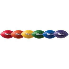 Champion Sports 9.75 Inch Rhino Skin Low Bounce Football Set