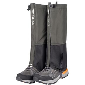Shoe Covers,Leg Hiking Gaiters,Snow Boot Gaiters,Waterproof,Lightweight and Adjustable,Available in All Seasons for Men and Women Hiking, Hunting, Skiing, Mountaineering,etc.