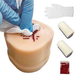 【Wound Tourniquet Bleed Stop Training KIT】- Stop The Bleed Practice Kit - Blood Control Kit for Medical Education - 7 in 1 Wound Bleed Stop Kit
