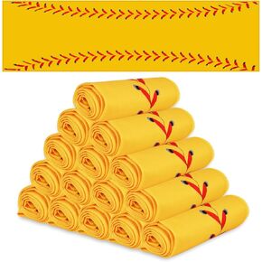 16 Pack Cooling Towels Bulk 40 x12 Inch Breathable Softball Chilly Towels Sports Ice Towels Microfiber Towel for Softball Coach Gift Sport Party Favors