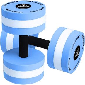 Water Gear Hydro Buoys Minimum - Water Fitness and Pool Exercise - Intense Workout Without Added Stress - Easy on Joints (80% resistance)