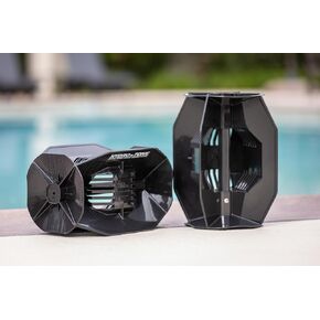 Hydro Tone - HYDRO-BELL Pool Exercise Dumbbells Pair | Water Weights | Functional Strength Training in the Pool | Quick Start Guide