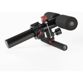Adjustable Tib Bar - Tibialis Anterior Trainer with Durable Steel Construction & Comfortable High-Density Foam - Perfect for Home & Professional Gyms