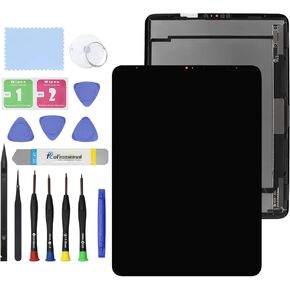 12.9" New Screen Replacement for iPad Pro 12.9" 5th 6th Gen Generation 2021 2022 A2379 A2461 A2436 A2764 A2437 LCD Assembly and Glass Touch Digitizer Premium Repair Kit with Tools