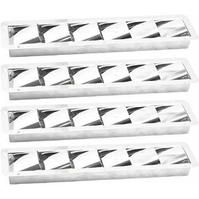 304 Stainless Steel Louvered Vent, Boat Cover Vent, Shipping Container Vent, Boat Cabin Accessories, Hood louvers, Marine Engine Compartment