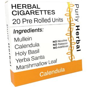 Herbal Cigarettes | Made with Carnations | 20 Herbal Cigarettes | Tobacco & Nicotine Free | Premium Blend