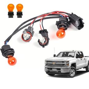 Headlight Wiring Harness 645745 645-745 Compatible with Silverado 2008 2009 2010 2011 2012 2013 2014 Headlight Wire Harness 1500 2500HD 3500HD Headlight Assembly Wiring Harness