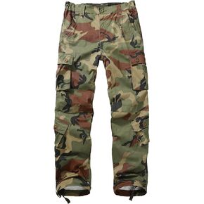 Women's Cargo Pants High Waisted Camo Tactical Pants for Women Y2K Casual Pants with Pockets