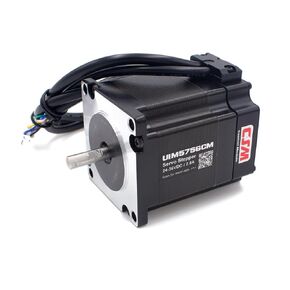 Nema 23 57mm Stepper Motor, Integrated Servo System Smart Stepper Motor with Encoder, Driver, Brake & Motion Controller, 3000RPM 0.4-4A 24-36VDC