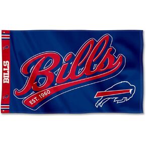 WinCraft Buffalo Bills Script Logo Premium Flag