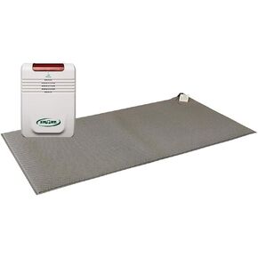 Smart Caregiver Cordless Monitor with Cordless 24in x 36in Gray Floor Mat - Get to Them so They Don't Walk Alone!