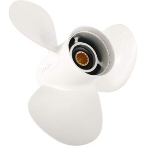 NovelBee 11 1/4x14-G Aluminum Alloy Propeller for Yamaha 40-60HP Outboard Engine Motor 663-45958-01-EL