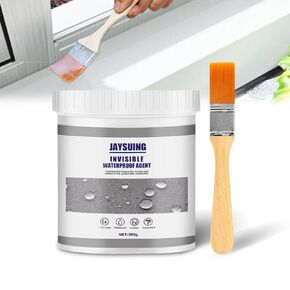 Transparent Waterproof Coating, Super Strong Bonding Sealant, 300g Invisible Waterproof Agent Transparent Sealant, Transparent Waterproof Coating for Wall Mending and Toilet Anti-Leak Coating