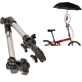 Stainless Steel Wheelchair Bicycle Pram Swivel Umbrella Connector Stroller Holder Any Angle Umbrella Stands Practical Tools