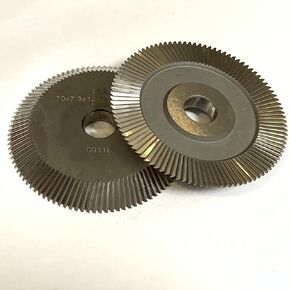 Milling Cutter 0011B in H.S.S 70X7.3X12.7 fit for WENXING 219C, 201C,201D,100F1,100E1,100F,101,219,219A,Q27 Machines(one piece)
