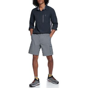 BASS OUTDOOR Men’s Cargo Shorts with Button Front and Multiple Pockets