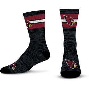 For Bare Feet Men's NFL First String Crew Sock, 1 Pair
