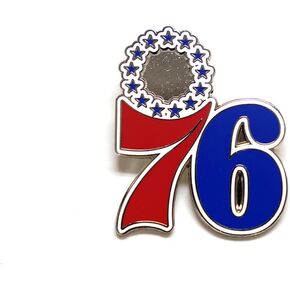 Philadelphia 76ers Lapel Pin Logo…