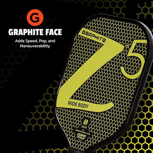 ONIX Graphite MOD Z5 Graphite Carbon Fiber Pickleball Paddles with Cushion Comfort Pickleball Paddle Grip in Saudi Arabia