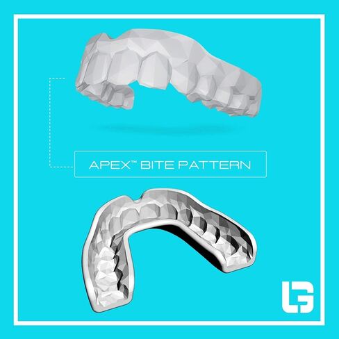 APEX Mouthguards for Football, Basketball, Boxing, Wrestling, Soccer, Karate, Hockey, MMA | Adult & Youth | Pre-Indented for a Precise Fit | Case Included in Kuwait