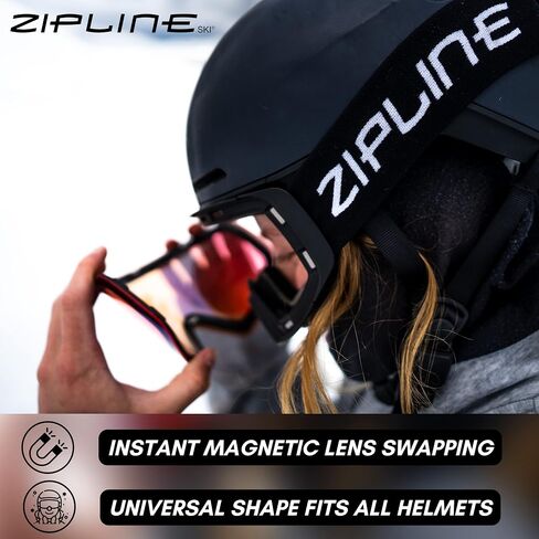نظارات التزلج Zipline Podium XT - عدسات مغناطيسية خالية من الضباب in Kuwait