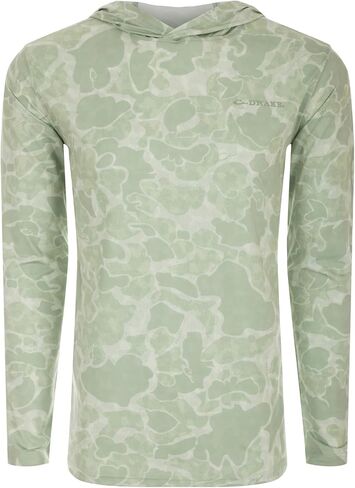 Drake Waterfowl Men's Performance Hoodie - Lightweight Breathable Sun Protection Quick-Dry Moisture-Wicking Active Sweatshirt in Saudi Arabia