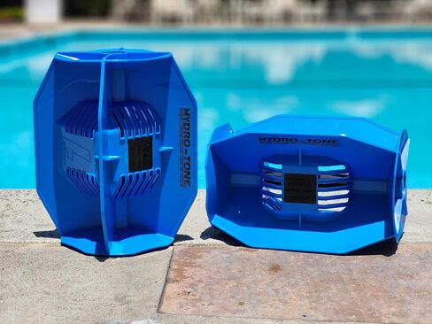 هيدرو تون - زوج دمبل تمارين حمام السباحة HYDRO-BELL | أوزان الماء | تدريب القوة الوظيفية في حمام السباحة | دليل البدء السريع in Kuwait