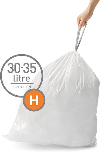 code H custom fit liners white / 60 liners in Saudi Arabia
