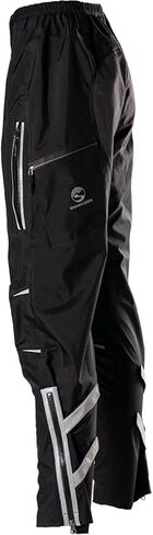 سروال المطر Refuge مقاوم للماء وجيد التهوية - نسائي - لون أسود، مقاس XX-Large in Kuwait