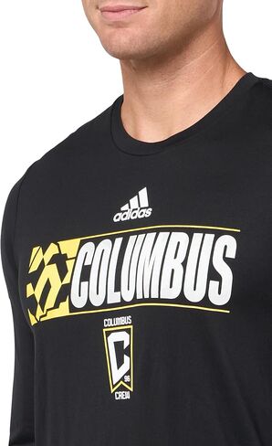adidas Men's Columbus Crew Long Sleeve Pre-Game T-Shirt in Saudi Arabia