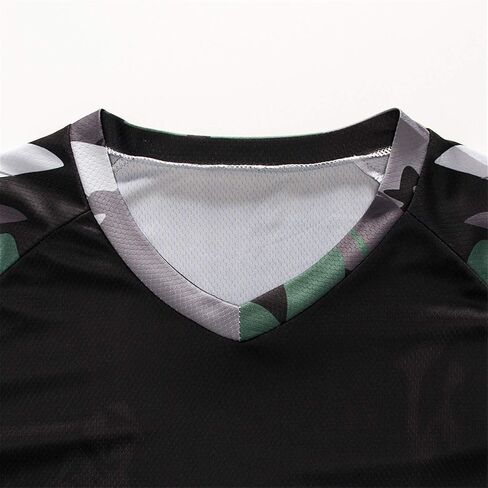 JPOJPO Men's Cycling Jersey MTB Downhill T-Shirt Long Sleeve Motorcycle Breathable S-4XL in Kuwait