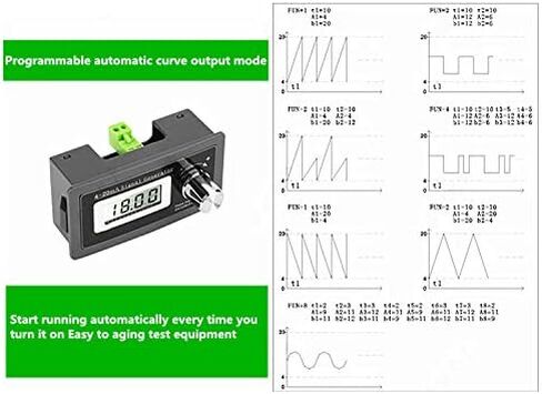 No-Source 2-Wire 4-20mA Current Loop Signal Generator Panel-Mounted Current Transducer, Compatible with 2,3,4 Wires in Kuwait