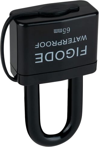 FIGODE® Large Sturdy Pad Lock with Keys, 2.8 in. Wide, Outdoor Waterproof Padlock, Covered Heavy Duty Laminated Steel Lock in Kuwait
