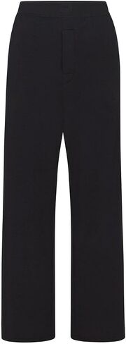 SKIMS Boyfriend Loose Pant, Straight-Leg Relaxed Fit, Onyx, Size M in Saudi Arabia