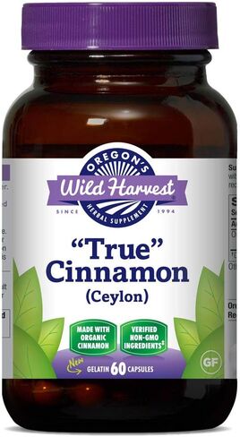 True Cinnamon (Ceylon) Oregon's Wild Harvest 60 Caps in Saudi Arabia