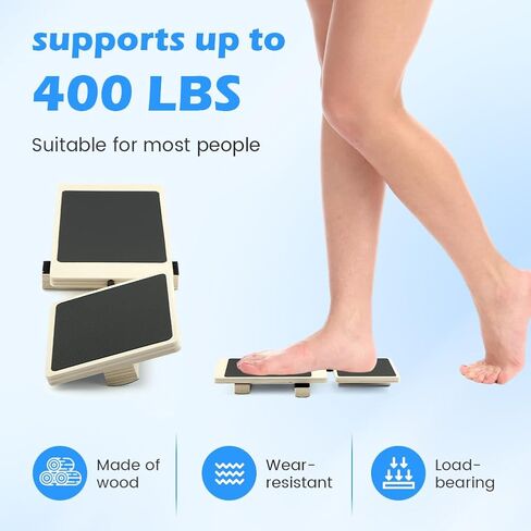 Ankle Strengthener, Ankle Foot Strengthener Exerciser for Sprained, Blackboard Foot Trainer, Single Leg Balance Board, Anti Slip Wobble Board, Posture Corrector in Saudi Arabia