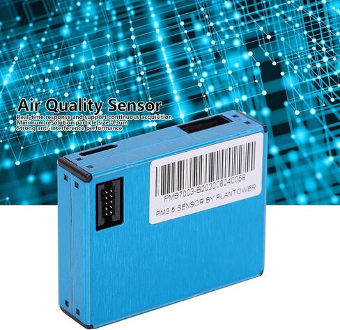 وحدة استشعار PM2.5 مستشعر جودة الهواء كشف عالي الدقة جهاز اختبار جودة الهواء مستشعر مدمج في المروحة PM1.0 PM2.5 PM10 PMS7003 in Saudi Arabia