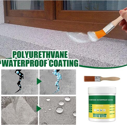 Invisible Waterproof Sealant, Super Strong Bonding Agent for Reliable Leak Repairs - Transparent Waterproof Insulating Adhesive for Wall Mending Toilet Anti-Leak Coating in Kuwait
