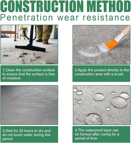 Invisible Waterproof Sealant, Super Strong Bonding Agent for Reliable Leak Repairs - Transparent Waterproof Insulating Adhesive for Wall Mending Toilet Anti-Leak Coating in Kuwait