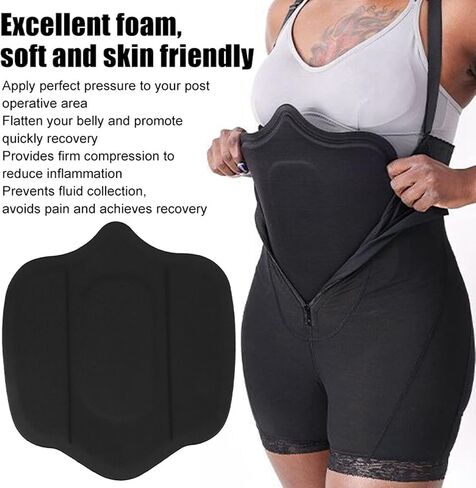 Abdominal Liposuction Foam Pad, Lipo Foam Board Ab Board, Abdominal Compression Board (33 X 30cm) Flatten Belly, Prevent Wrinkles in Saudi Arabia
