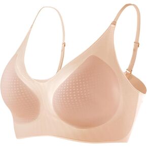 Women's Comfortable Exercise Sports Bra, No-Size High Elasticity Sleep Bras